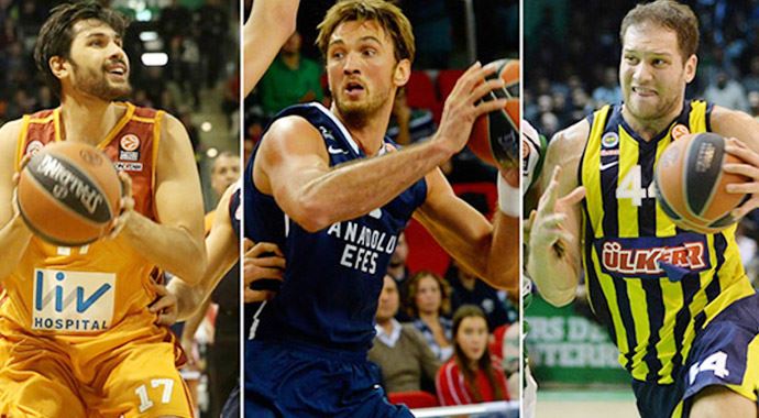 İşte G.Saray, F.Bahçe ve Efes'in rakipleri, ve maç programı