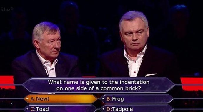 Sir Alex Ferguson, Kim Milyoner Olmak İster Yarışması'nda Sir Alex Ferguson, Kim Milyoner Olmak İster Yarışması'nda