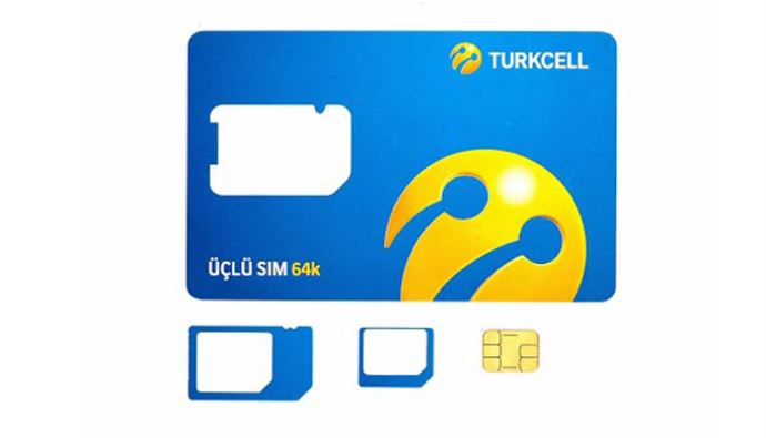 Turkcell 3'lü sim kartı modelini tanıttı Turkcell 3'lü sim kartı modelini tanıttı