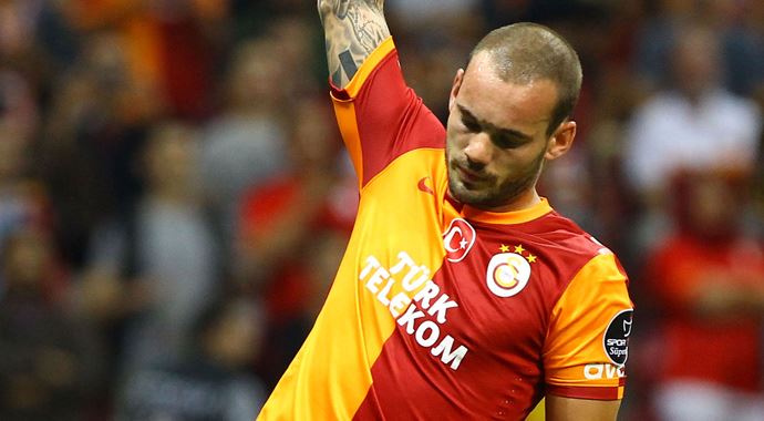 Galatasaraylı Sneijder&#039;den samimi açıklamalar