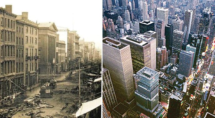 Bir zamanlar New York böyleydi Bir zamanlar New York böyleydi