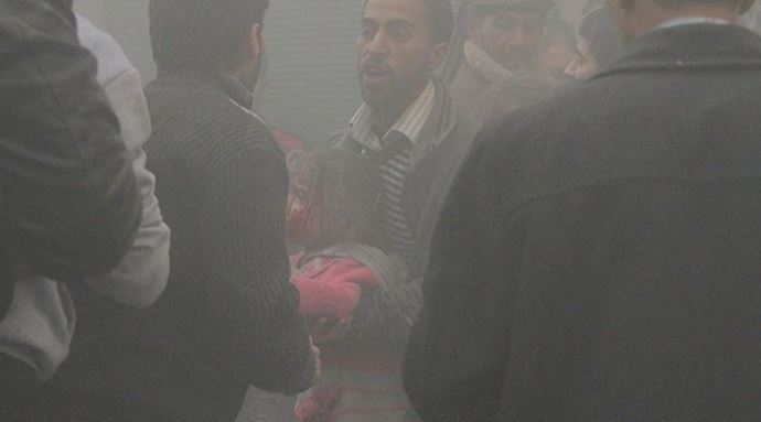 Halep'te hava saldırıları devam ediyor, 48 ölü Halep'te hava saldırıları devam ediyor, 48 ölü