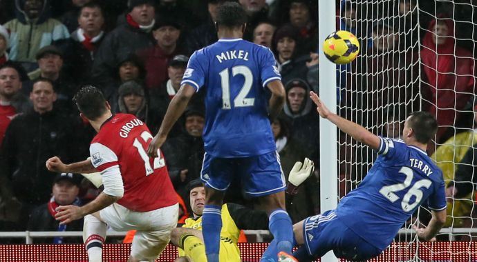 İngiltere'de tutuk derbi Arsenal Chelsea maçında gol sesi çıkmadı İngiltere'de tutuk derbi Arsenal Chelsea maçında gol sesi çıkmadı