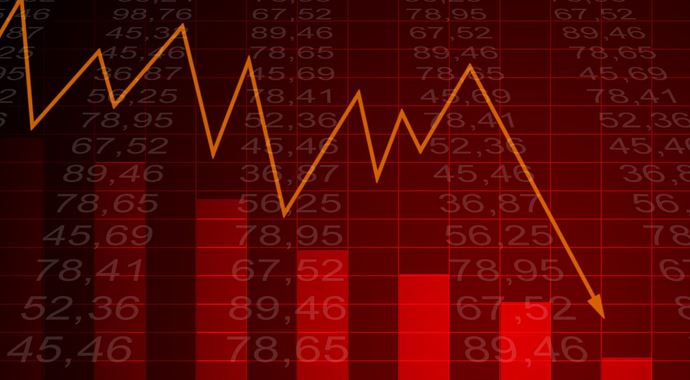 Borsa düştü, Dolar fırladı Borsa düştü, Dolar fırladı