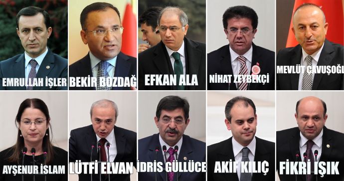 İşte 10 yeni bakan