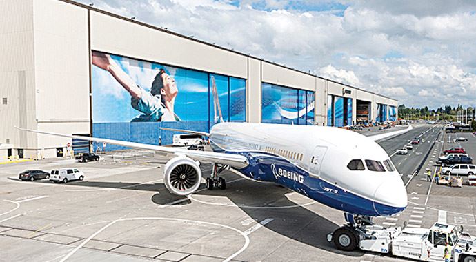 Boeing plastik uçak için kapımızı çaldı