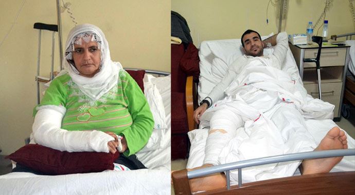 Diyarbakır'da hastanelerde yer kalmadı Diyarbakır'da hastanelerde yer kalmadı