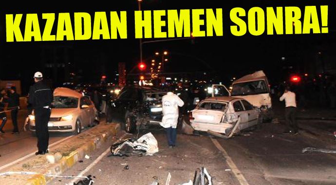 Freni patlayan kamyon dehşet saçtı, 1 ölü, 16 yaralı Freni patlayan kamyon dehşet saçtı, 1 ölü, 16 yaralı