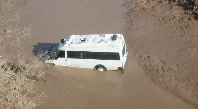 İşçi servisi şarampole uçtu: 8 ölü