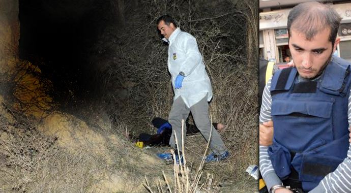 Aranan katil eşiymiş