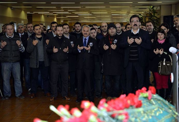 Libya'da öldürülen THY personeline tören düzenlendi Libya'da öldürülen THY personeline tören düzenlendi