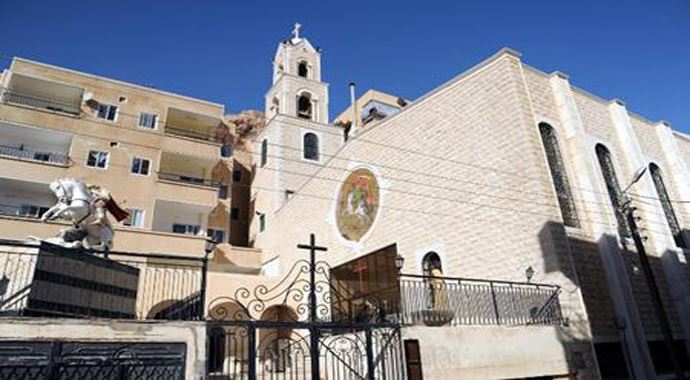 Suriye&#039;deki Mar Takla Manastırı&#039;na saldırı