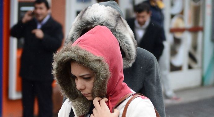 İstanbul'u soğuk hava dalgası saracak İstanbul'u soğuk hava dalgası saracak