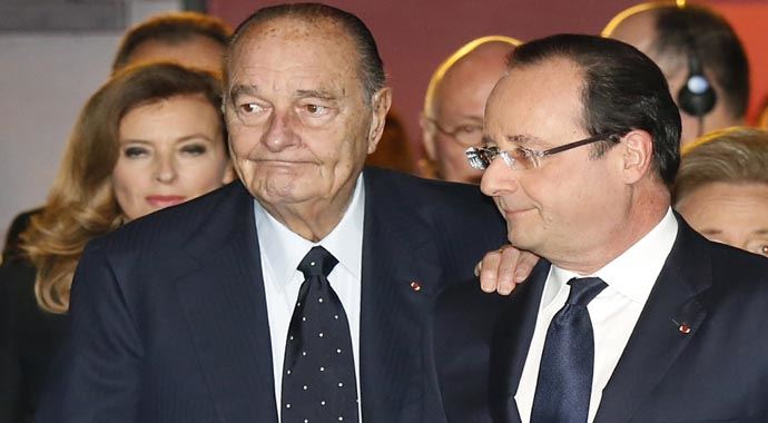 Fransa'nın eski Cumhurbaşkanı Chirac ameliyat oldu Fransa'nın eski Cumhurbaşkanı Chirac ameliyat oldu