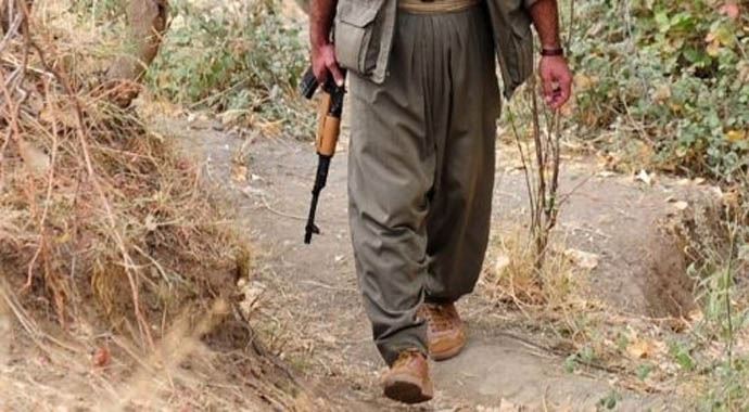 Hakkari Şemdinli'de bir terörist teslim oldu Hakkari Şemdinli'de bir terörist teslim oldu