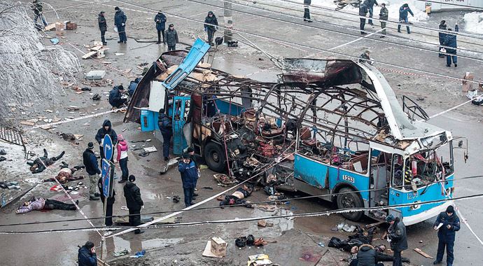 Rusya'da seri intihar saldırısı Rusya'da seri intihar saldırısı