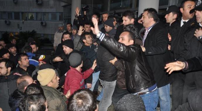 Maden ocağında ikramiye kavgası