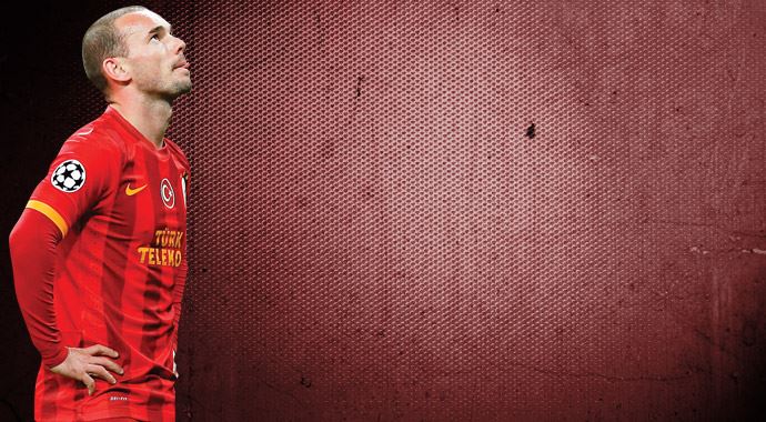 Wesley Sneijder gitti gidiyor