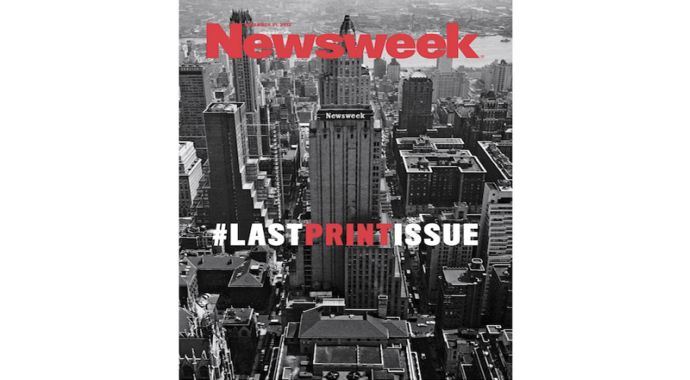 Newsweek dergisi tekrar baskıya geçiyor
