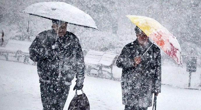 Meteoroloji uyardı, Kar ve fırtına donduracak