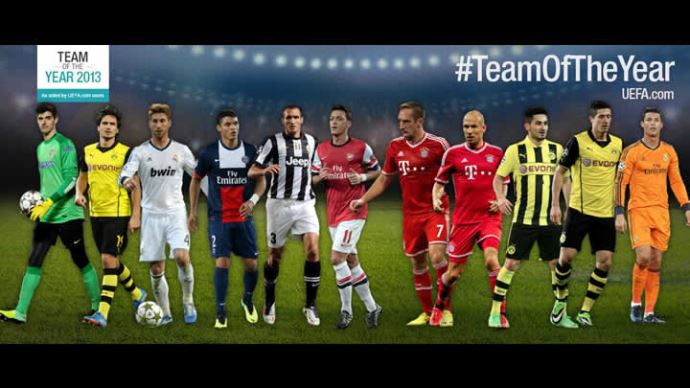 UEFA yılın 11'ini seçiyor