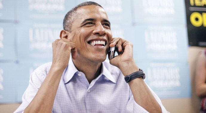 Başkan Obama'ya iPhone yasak! Başkan Obama'ya iPhone yasak!