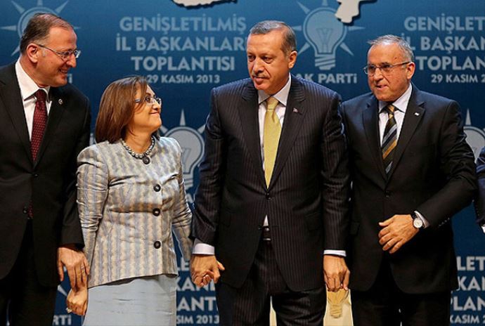 İşte Başbakan Erdoğan ve Fatma Şahin fotoğrafının orijinali İşte Başbakan Erdoğan ve Fatma Şahin fotoğrafının orijinali