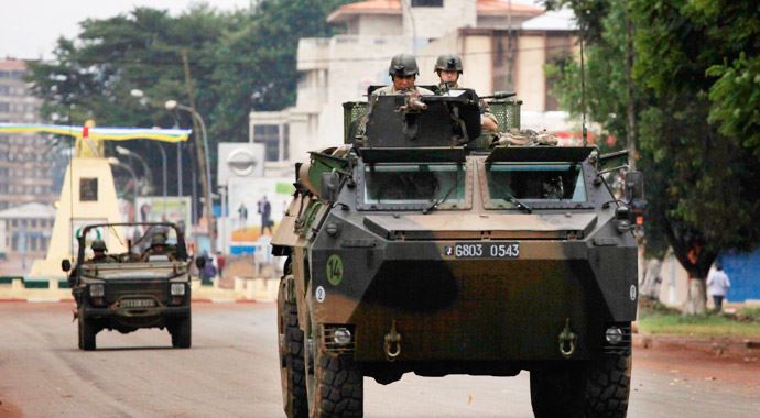 Orta Afrika&#039;da Fransa&#039;dan yeni operasyon