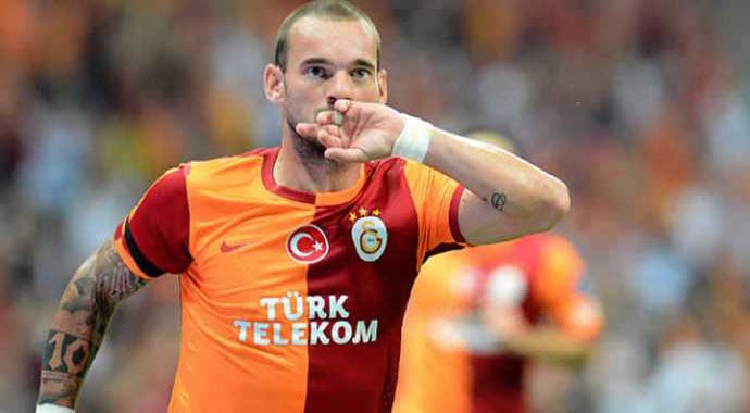 Wesley Sneijder için 'Enkaz' dediler
