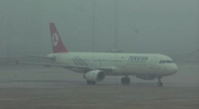 Şanlıurfa'da hava ulaşımına sis engeli