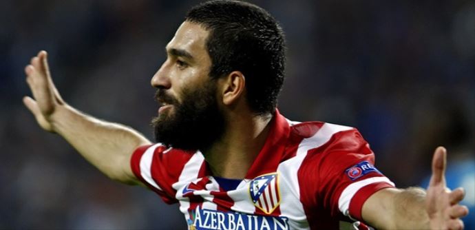 Atletico Madrid'li Arda Turan yine çoştu Atletico Madrid'li Arda Turan yine çoştu