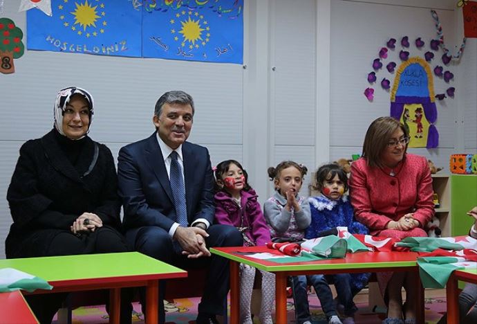 Cumhurbaşkanı Gül&#039;den duygulandıran fotoğraf