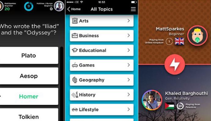 QuizApp, AppStore'da rekor kırdı QuizApp, AppStore'da rekor kırdı