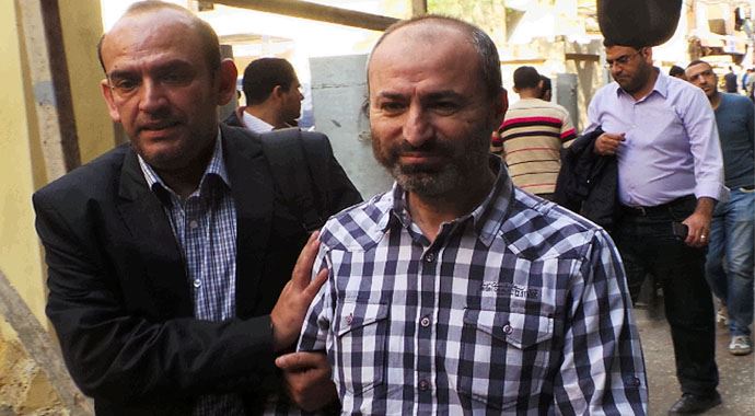 İşte serbest bırakılan TRT muhabiri Metin Turan'ın ilk fotoğrafı İşte serbest bırakılan TRT muhabiri Metin Turan'ın ilk fotoğrafı