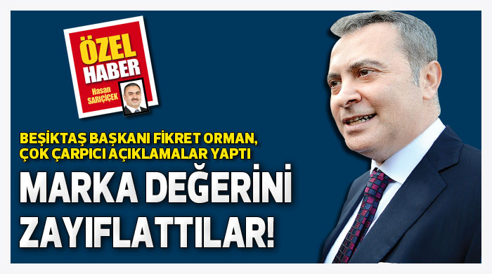Markanın değerini zayıflatırlar