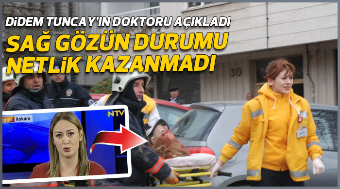 NTV muhabiri Didem tek gözünü kaybetti mi? NTV muhabiri Didem tek gözünü kaybetti mi?