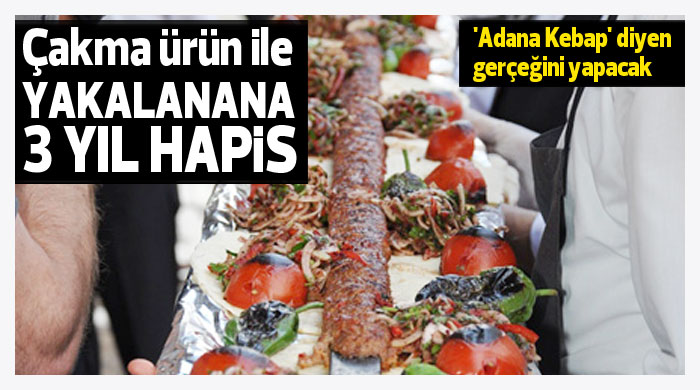 Çakma ürün ile yakalanana 3 yıl hapis geliyor Çakma ürün ile yakalanana 3 yıl hapis geliyor
