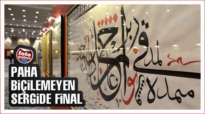 Paha biçilemeyen sergide final Paha biçilemeyen sergide final