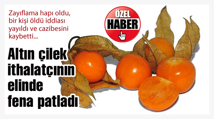Altın çilek ithalatçının elinde fena patladı Altın çilek ithalatçının elinde fena patladı