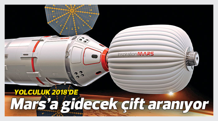 Mars&#039;a gidecek çift aranıyor