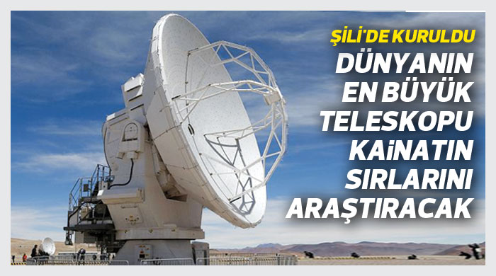 Dünyanın en büyük teleskobu Dünyanın en büyük teleskobu