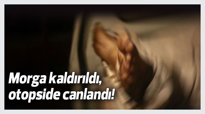 Rusya'da morga konulan hasta otopside canlandı! Rusya'da morga konulan hasta otopside canlandı!