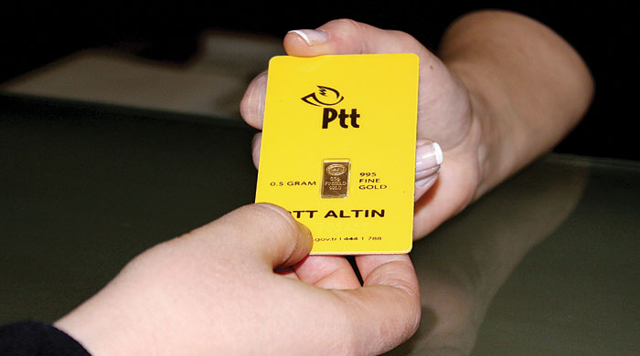 PTT de artık altın satacak PTT de artık altın satacak