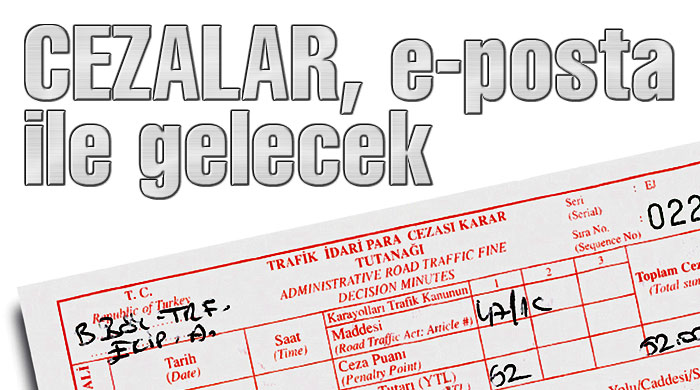 Dikkat: Trafik cezaları internetten gelecek