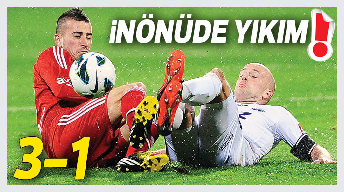 Beşiktaş&#039;ın İnönü kabusu sürüyor 