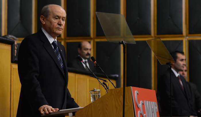 Bahçeli, sonunda onu kullanmaya başladı