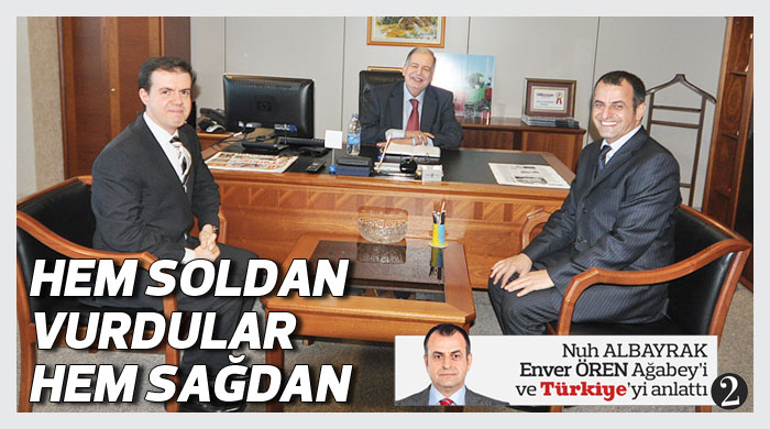 Hem soldan vurdular hem sağdan