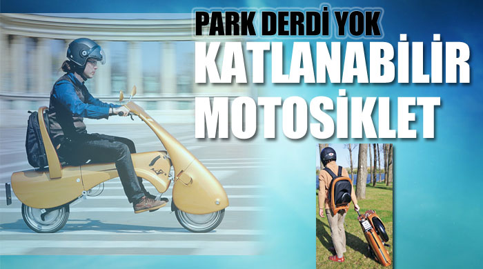 Katlanabilir motosiklet