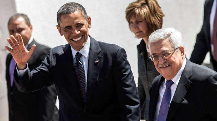 Obama, İsrail temaslarının ardan Filistin'de