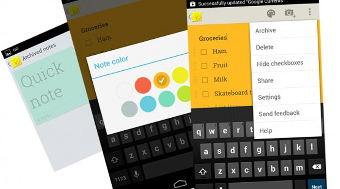 Google Reader gidiyor yerine Google Keep geliyor